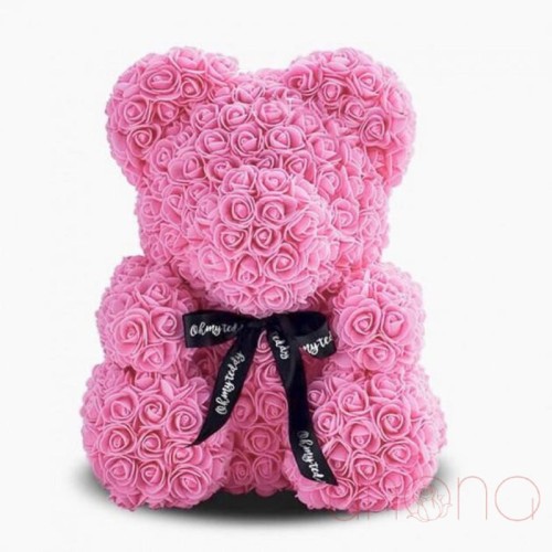 FLOWER 3D TEDDY BEAR